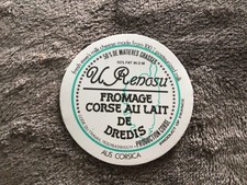 Etiquette Fromage Corse Neuve