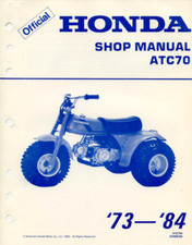 Manuel De Service Honda ATC70