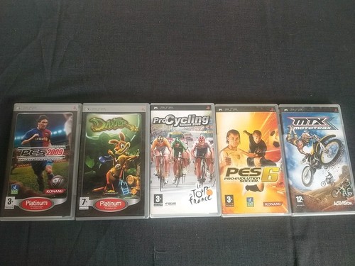 Lot jeux psp complet avec - lot,
