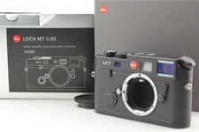 [MINT in Box] LEICA M7 0.85 Black Rangefinder 35mm Film Camera Body From JAPAN