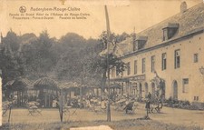 Old postcard BELGIUM / AUDERGHEM / RED CLOISTER / GRAND HOTEL DE L' ABBEY