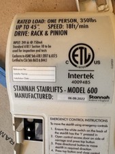 Parts - Stannah 600 Stairlift Back & Seat Rest Cushions + Other Parts Available
