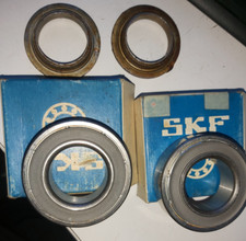 2x Original Opel wheel bearing for Opel Olympia, Rekord, 1960-62, #414308, 35x67x17/21.5