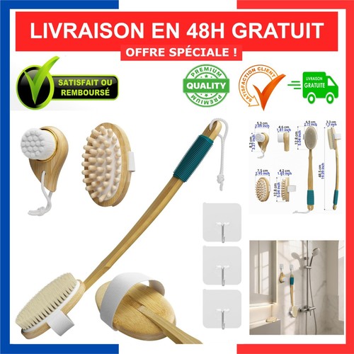 Brosse massage dos - de,