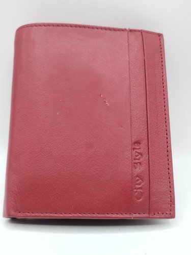 Portefeuille cuir rouge - portefeuille,