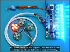 GhostBusters Movie Prop - Proton Pack BLUE Power Cell light kit - Ghost Busters