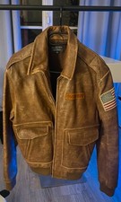 Veste Cuir Aviateur Ralph Lauren 