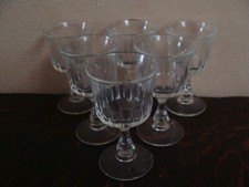 6 Anciens verres à gouttes