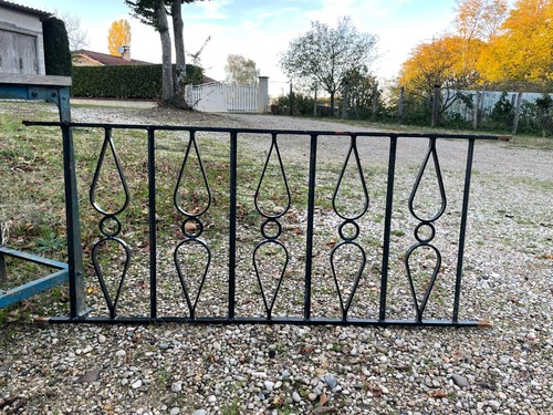 Grille balcon en fer - ,