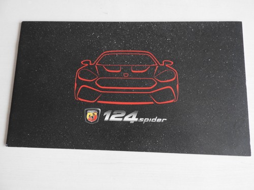 Catalogue fiat 124 spider - catalogue,