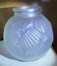 VASE BOULE ART DÉCO EN VERRE