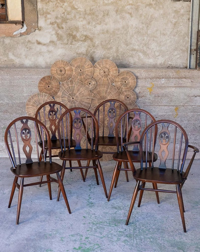 Claude lot 6 chaises et - claude,,