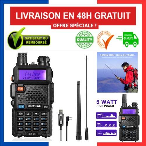 Talkie walkie baofeng - talkie-walkie, gt-5r