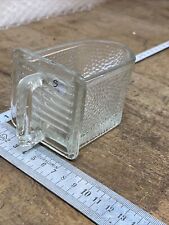 vintage old GLASS KITCHEN BUFFET DRAWER - PONCET ref No.5