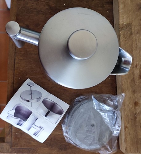 Cafetière piston inox - cafetière,