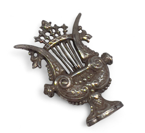 Broche insigne lyre musique - broche,