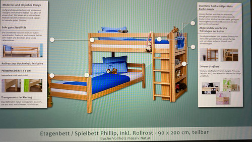 Lits superposés bois - superposés, de