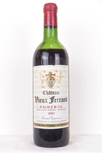 Pomerol château vieux ferrand - vieux,