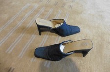 Chaussures femme mules tissu