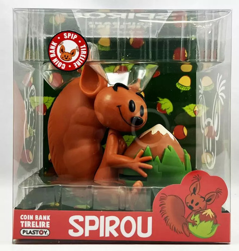 Spirou tirelire plastoy - tirelire,