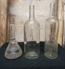 Lot de trois bouteilles en