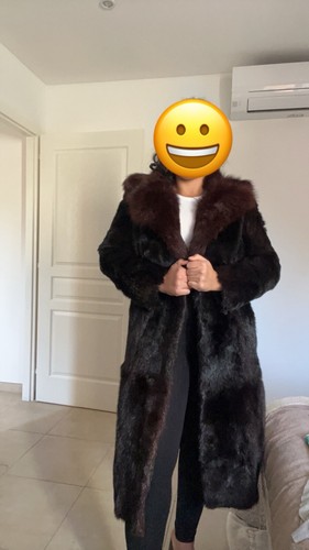 Manteau fourrure véritable - en,