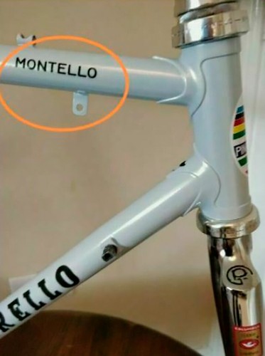 Pinarello montello top tube - pinarello,