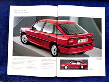 1994 Opel Vectra A GL GLS CD GT GT 16V 4x4 Diamond V6 Exclusive Turbo Brochure