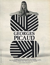ADVERTISING 014 1970 GEORGES PICAUD Wools