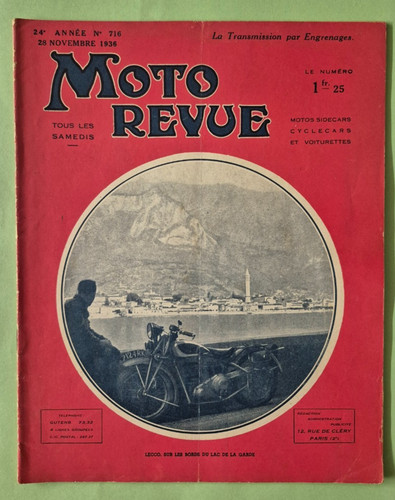Moto revue 716 1936 - revue, /