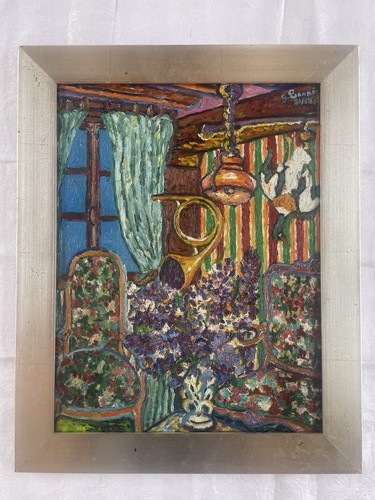 Vintage oil painting - vintage,