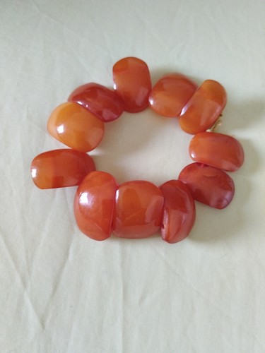 Bracelet ambre naturel - bracelet,