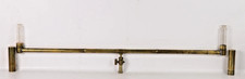 imposing antique bronze and brass survey water level surveyor 1m20