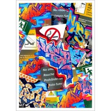 NASTY - Lithographie (tirage pigmentaire) "No Smoking" 70x50cm - 2022