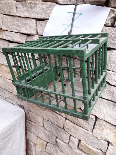 Cage ancienne bois - en, "