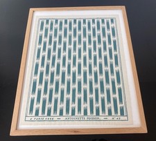 Framed Antoinette Poisson A Paris Chez No43 Print On Domino Paper