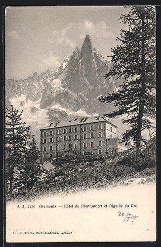 Cpa chamonix hôtel du - chamonix,,