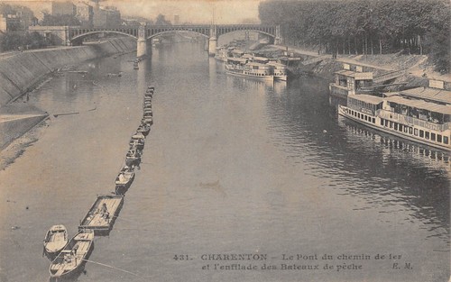 Cpa charenton le pont - pont, du