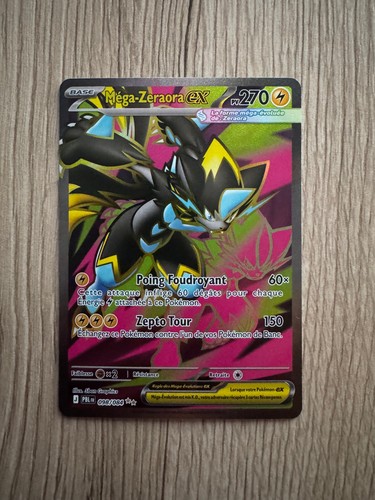 Carte pokémon méga zeraora - méga,