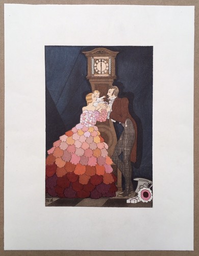 Gravure originale pochoir art - gravure,