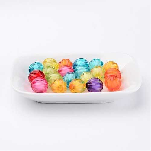 Lot perle acrylique 8mm - 20,