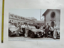 24 heures le mans 1950 aston martin vintage race car poster