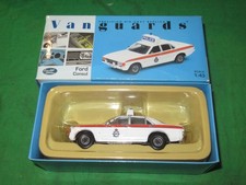 Lledo Vanguards Ford Consul Granada Mk1 West Yorkshire Police 1/43 scale boxed
