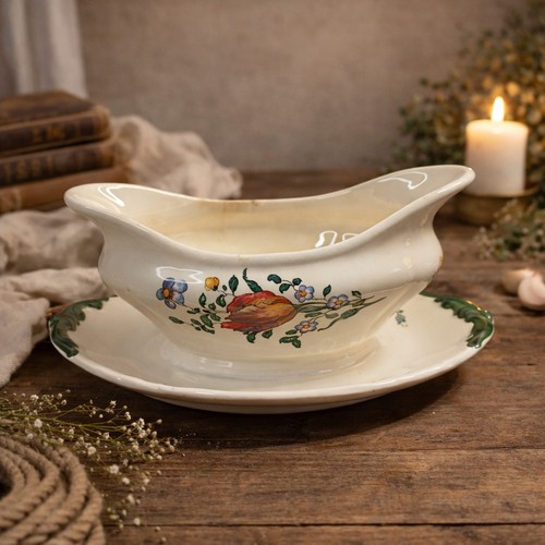 Ancienne saucière villeroy - villeroy, et