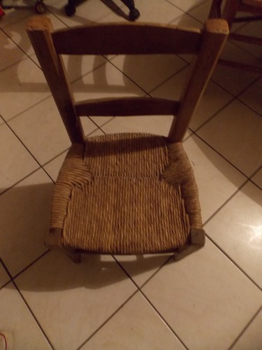 Petite chaise bois et - en, en