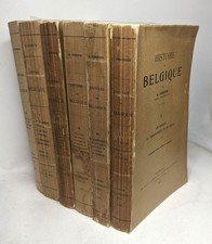 Histoire de la Belgique TOMES
