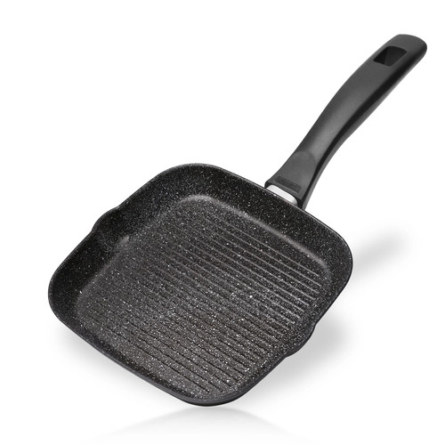 Poêle grill sans - grill, |