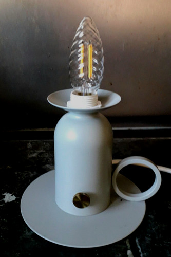 Petit pied lampe forme - de,