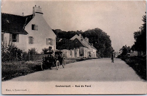 Coutevroult rue pave - -,
