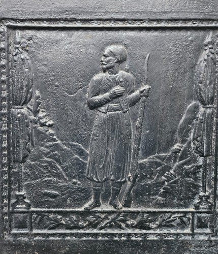 Cm plaque cheminée - 86, x
